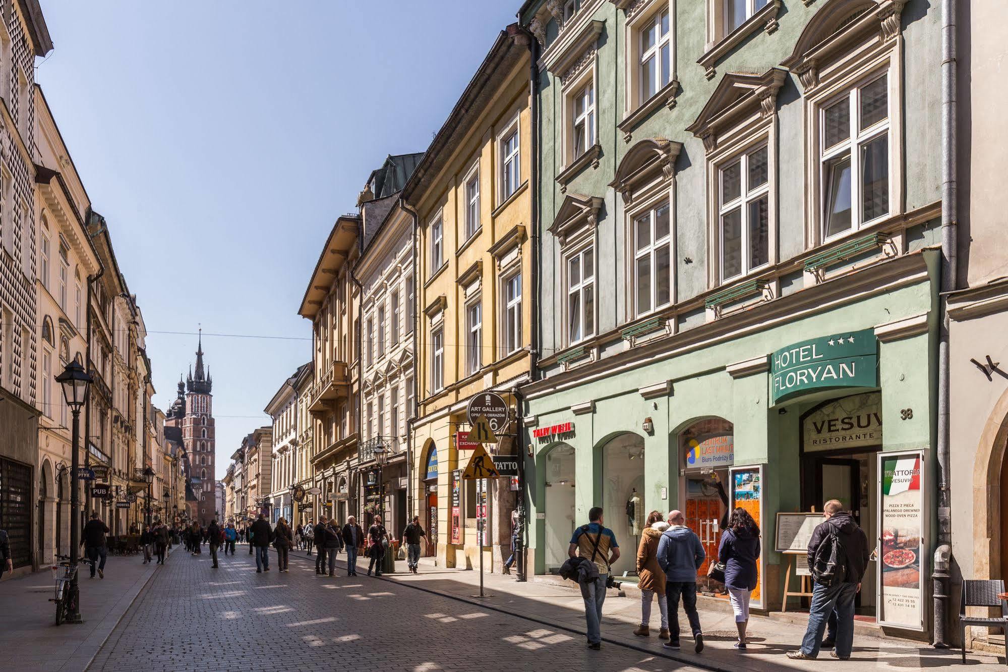 Hotel Floryan Old Town Krakau Buitenkant foto